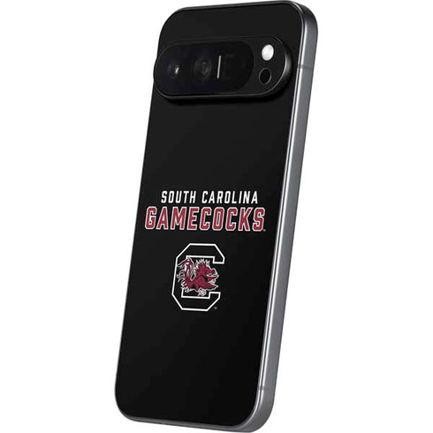 University of South Carolina Gamecocks Black Pixel 9 Pro XL Skin